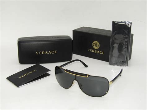 Versace VE2140 100287 Sunglasses in Gold Black.